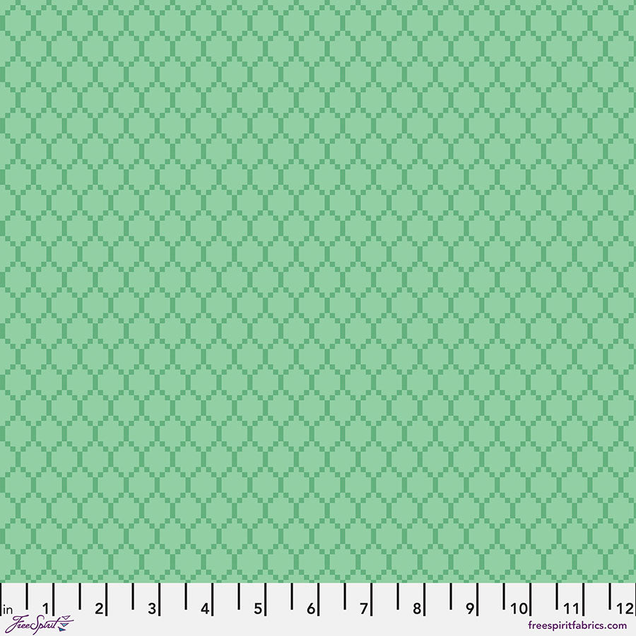 FreeSpirit Fabrics - Chromatics - Diamonds - Green - PWFS057.GREEN (Sold by the Half Yard)