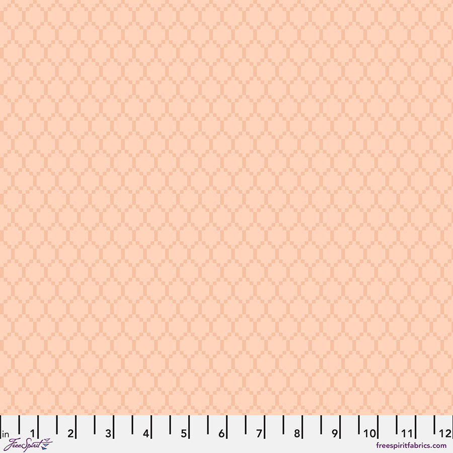 FreeSpirit Fabrics - Chromatics - Diamonds - Peach - PWFS057.PEACH (Sold by the Half Yard)