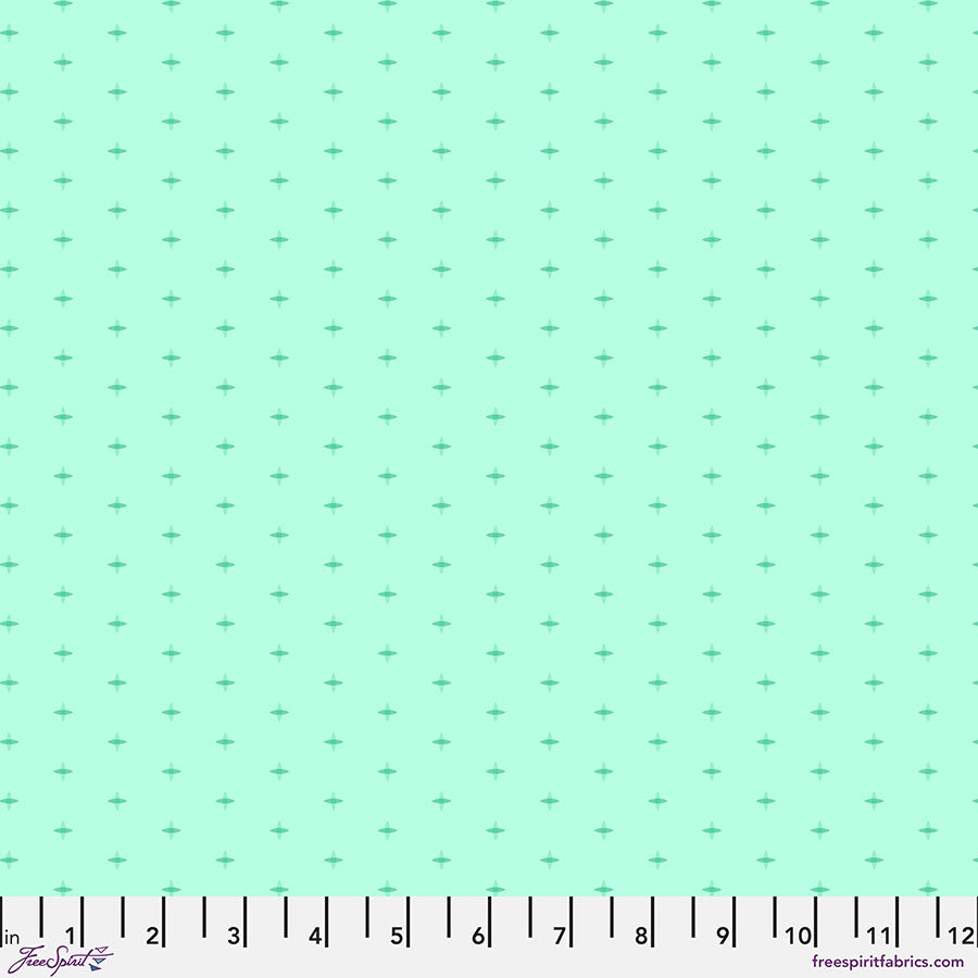 FreeSpirit Fabrics - Chromatics - Cross Stitch - Seafoam - PWFS059.SEAFOAM (Sold by the Half Yard)