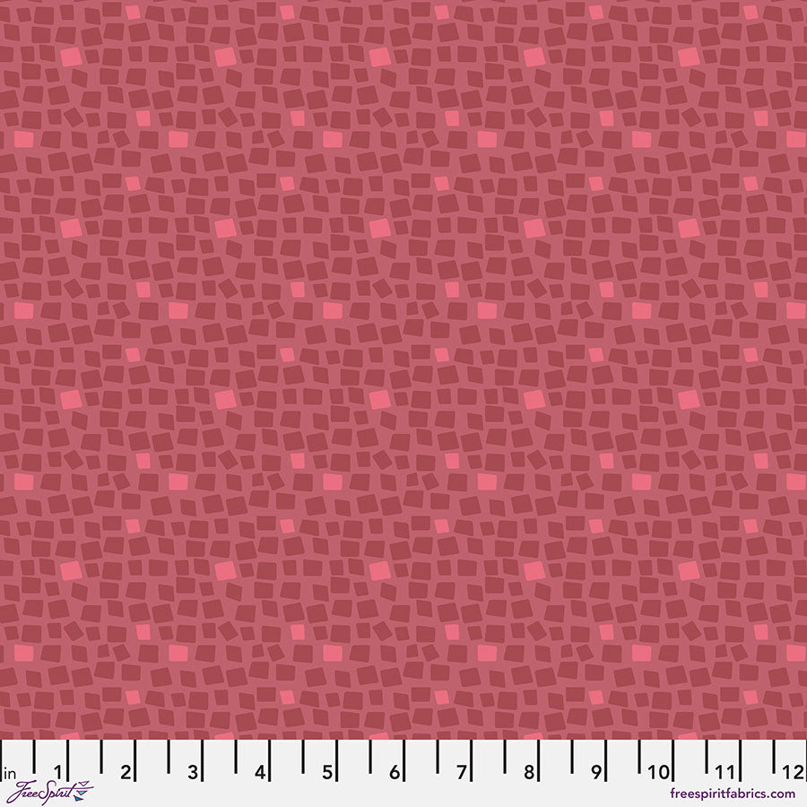 FreeSpirit Fabrics - Chromatics - Stepping Stones - Rose - PWFS060.ROSE (Sold by the Half Yard)
