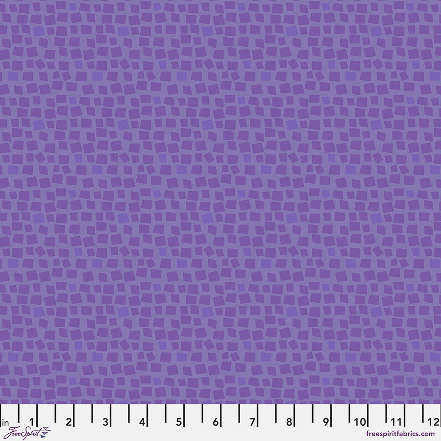FreeSpirit Fabrics - Chromatics - Stepping Stones - Violet - PWFS060.VIOLET (Sold by the Half Yard)