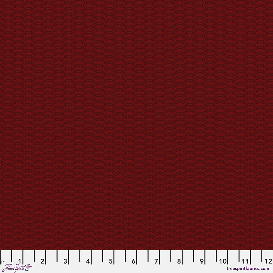 FreeSpirit Fabrics - Chromatics - Crescent - Garnet - PWFS061.GARNET (Sold by the Half Yard)