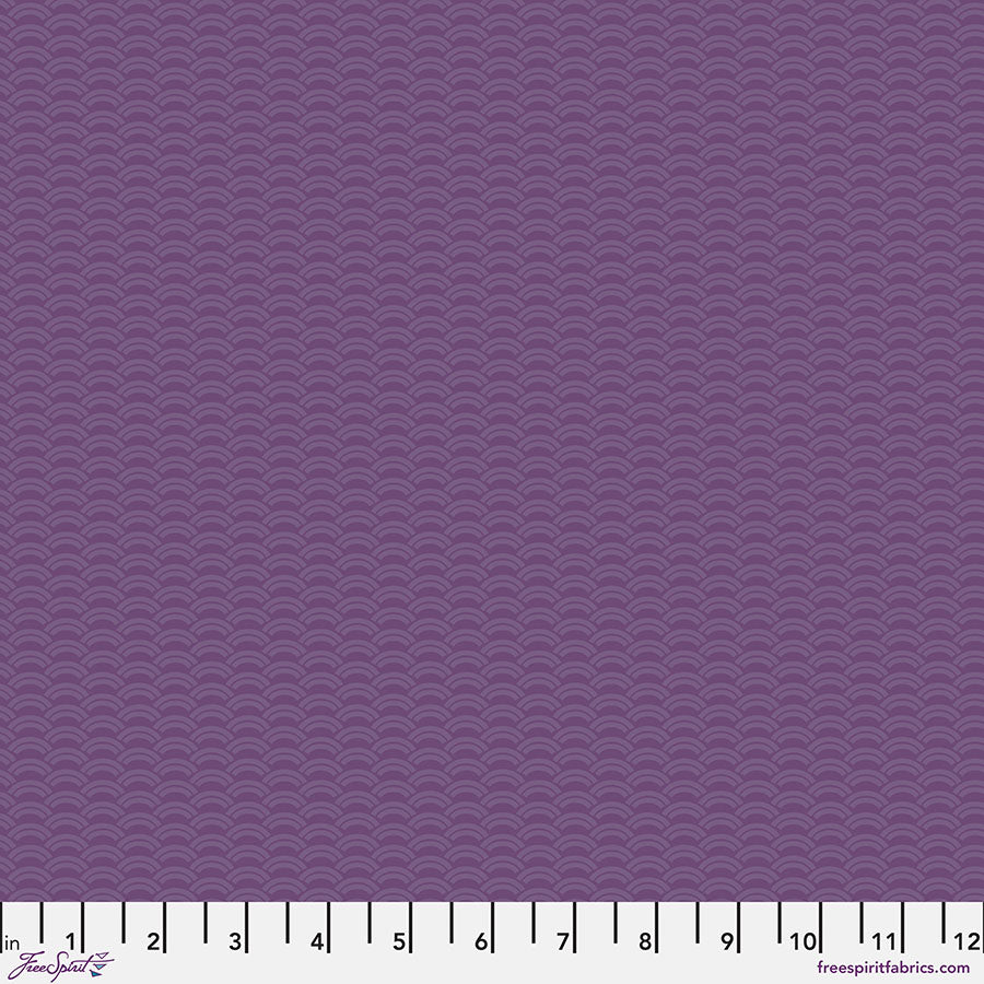 FreeSpirit Fabrics - Chromatics - Crescent - Plum - PWFS061.PLUM (Sold by the Half Yard)