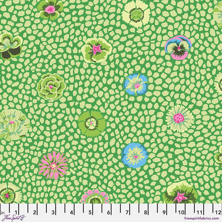 FreeSpirit Fabrics - Kaffe Fassett for the Kaffe Fassett Collective - Guinea Flower-Moss || August 2024-PWGP059.MOSS