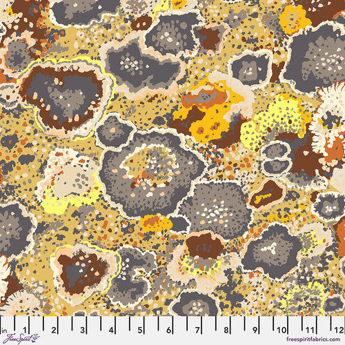 FreeSpirit Fabrics: Kaffe Fassett for the Kaffe Fassett Collective - Lichen - Ochre || Vintage, PWGP076.OCHRE