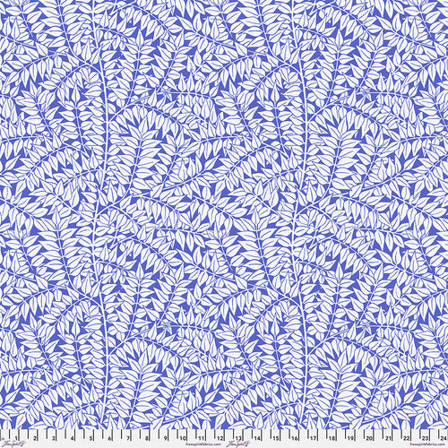 FreeSpirit - Kaffe x Morris & Co. - Branches - Blue - PWKW009.Blue - Sold by the Half Yard