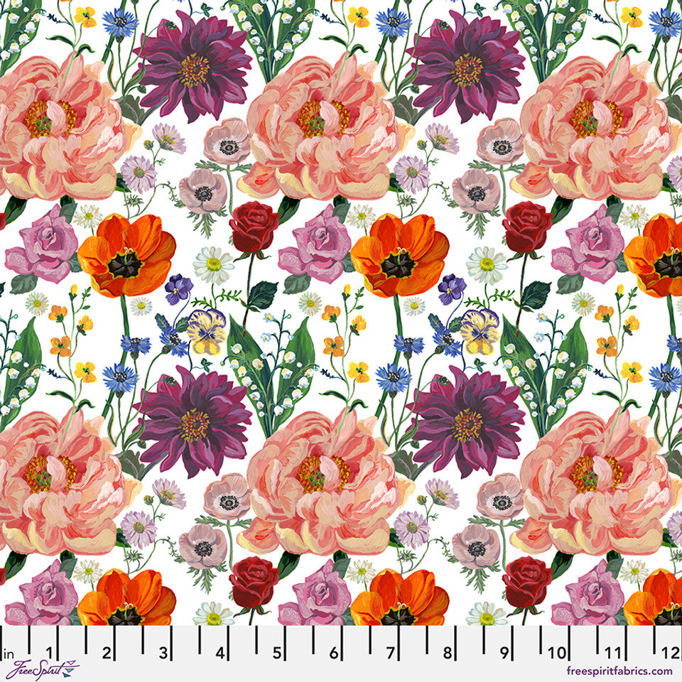 FreeSpirit Fabrics - Pastoral Symphony - Happy Garden - Multi - PWNL054.MULTI - Sold by the Half Yard