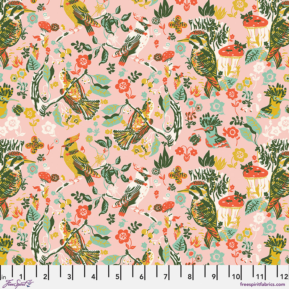 FreeSpirit Fabrics - Pastoral Symphony - The Song of Birds - Morning - PWNL055.MORNING - Sold by the Half Yard