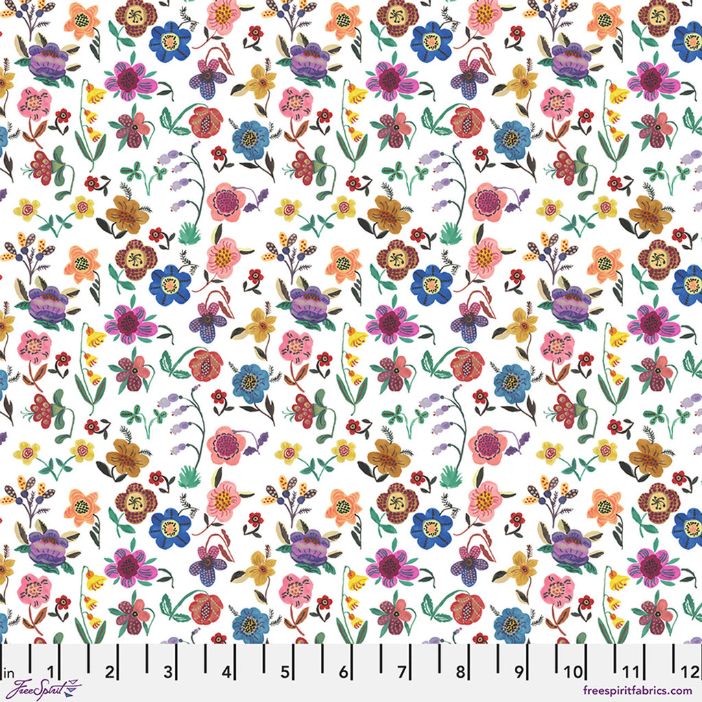 FreeSpirit Fabrics - Pastoral Symphony - Prairie Folk - Multi - PWNL056.MULTI - Sold by the Half Yard