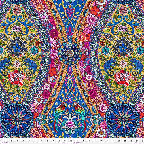 FreeSpirit Fabrics: Odile Bailloeul - Palazzio Grande - Marine || Murano, PWOB086.MARINE