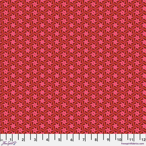 FreeSpirit Fabrics: Odile Bailloeul - Basilico - Rose || Murano, PWOB095.ROSE