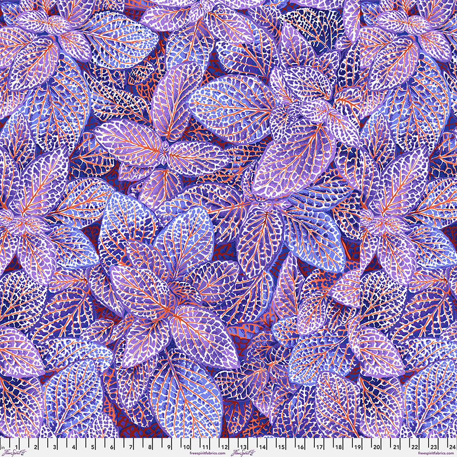 FreeSpirit Fabrics - Philip Jacobs for the Kaffe Fassett Collective - Fittonia-Blue || August 2024-PWPJ129.BLUE