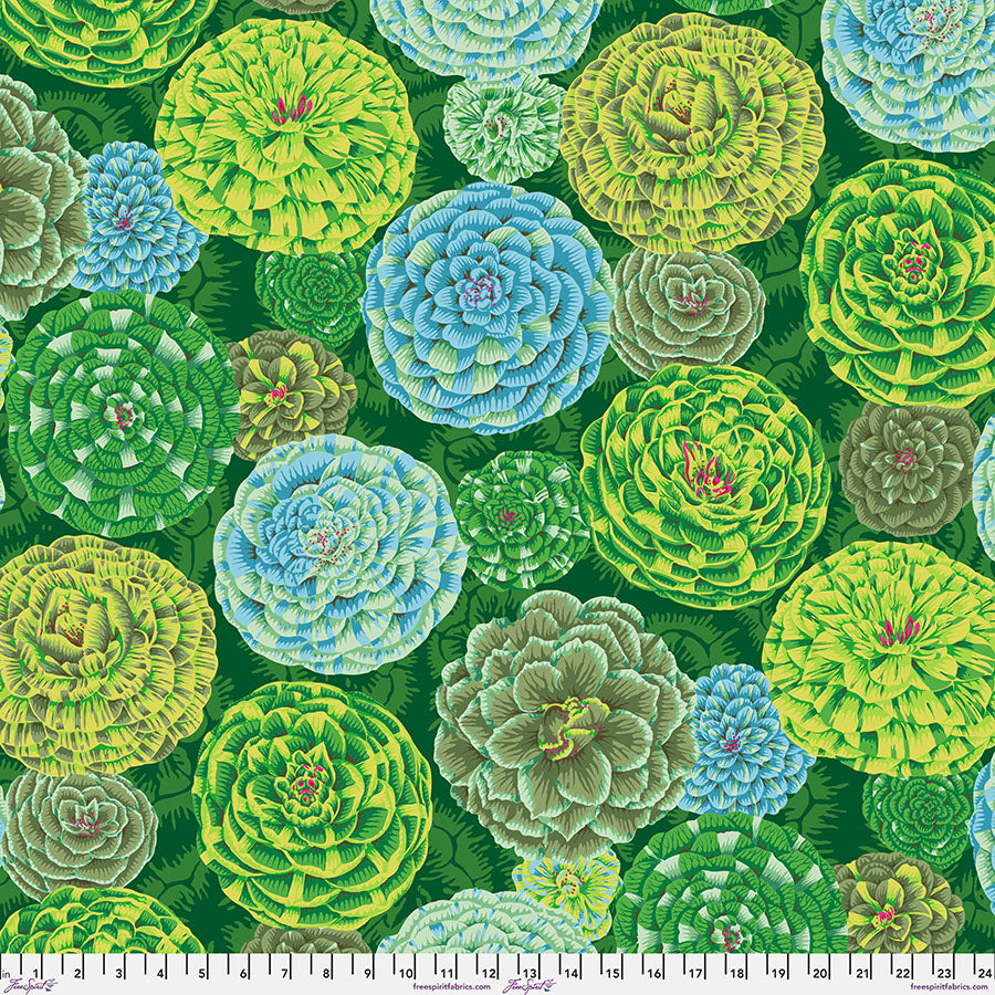 FreeSpirit Fabrics - Philip Jacobs for the Kaffe Fassett Collective - Japonica-Green || August 2024-PWPJ130.GREEN
