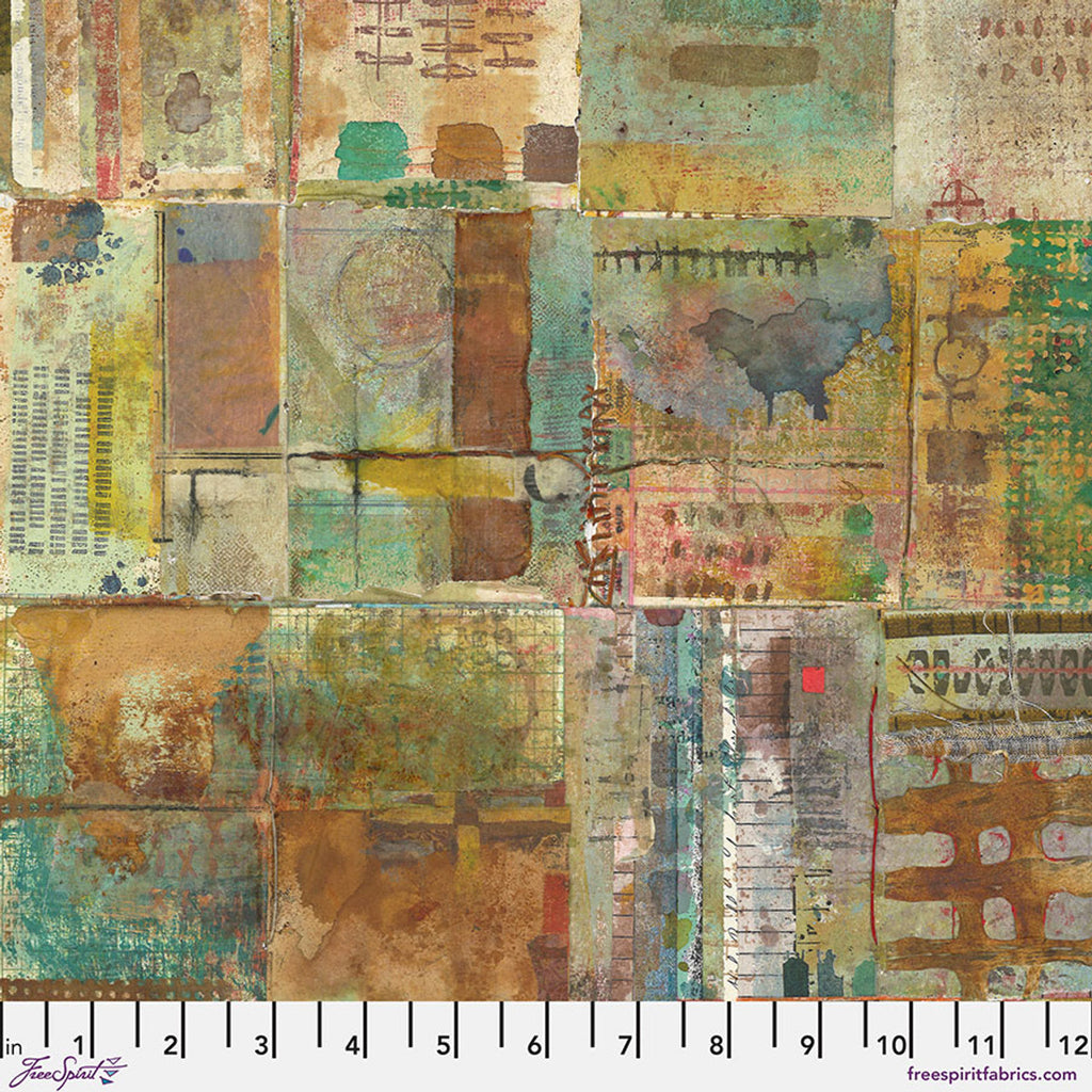 FreeSpirit Fabrics - On Your Mark - Page by Page - Desert - PWSE028.DESERT - Sold by the Half Yard