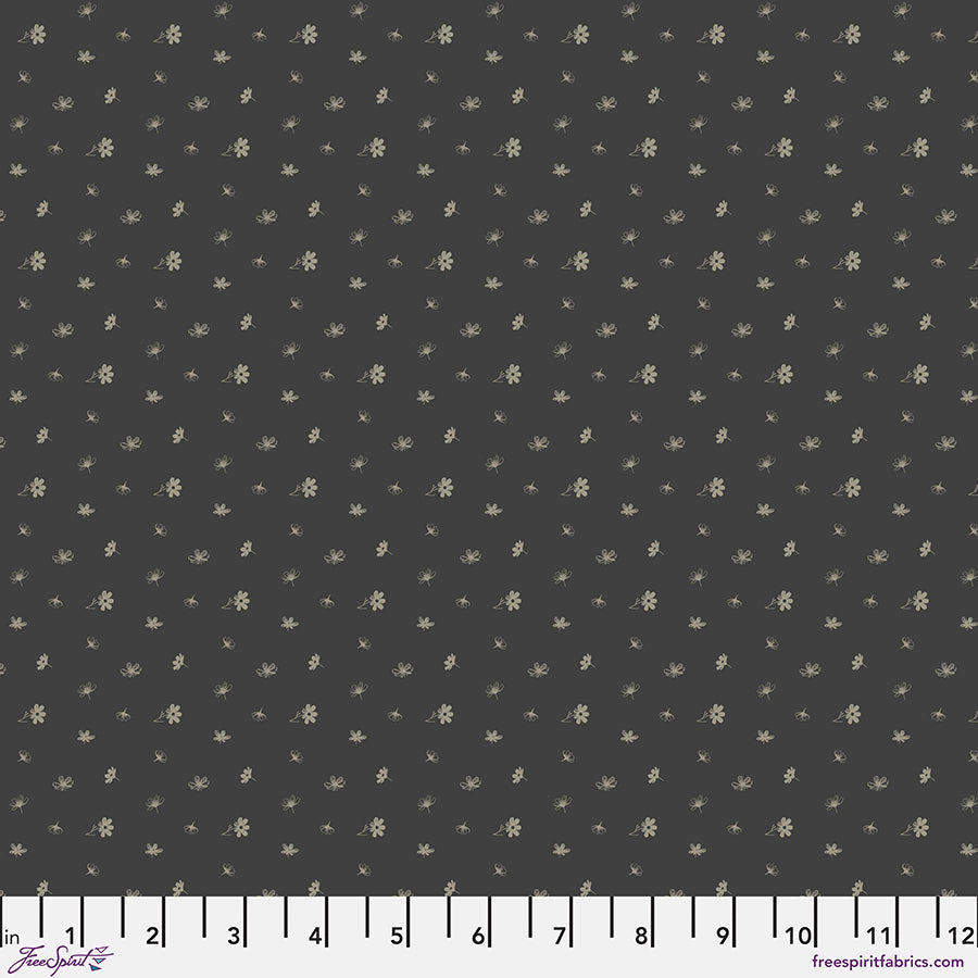 FreeSpirit Fabrics - Vintage Cloth - Licorice - Chateau - PWSK076.CHATEAU - Sold by the Half Yard
