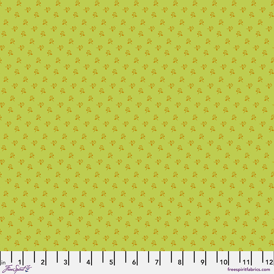 FreeSpirit Fabrics - Vintage Cloth - Ginger - Vondel - PWSK083.VONDEL - Sold by the Half Yard