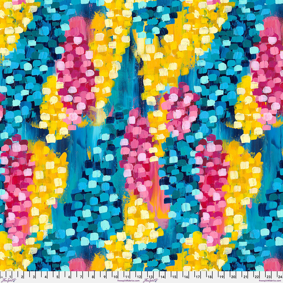 FreeSpirit Fabrics - Soda Pop - LG Bliss - Blue - PWSP098.BLUE - Sold by the Half Yard