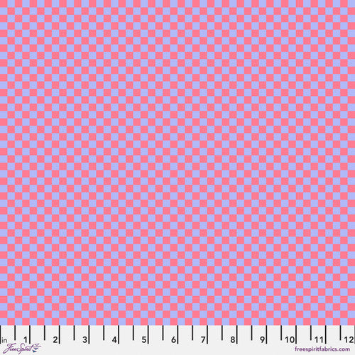 FreeSpirit Fabrics - Tula Pink - Untamed - Check Please - Nova - PWTP242.NOVA - Sold by the Half Yard
