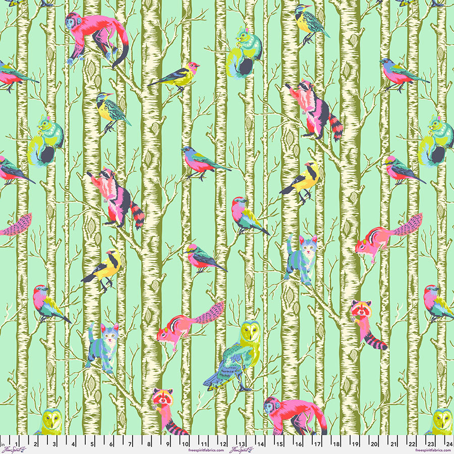 FreeSpirit Fabrics - Full Moon Forest II - Family Tree - Enchanted - PWTP245.ENCHANTED - Sold by the Half Yard