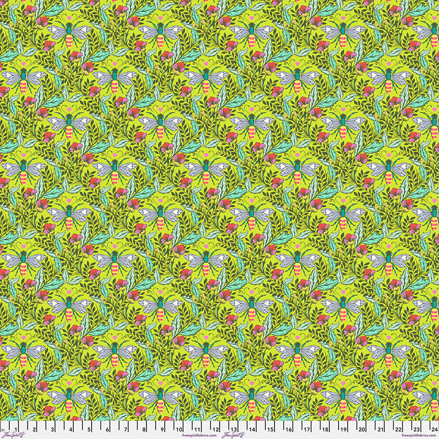 FreeSpirit Fabrics - Full Moon Forest II - Shake Your Honey Maker - Enchanted - PWTP248.ENCHANTED - Sold by the Half Yard