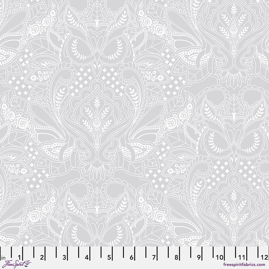 FreeSpirit Fabrics - True Colors 2025 - Ghost Owl - Whisper  - PWTP250.WHISPER - Sold by the Half Yard