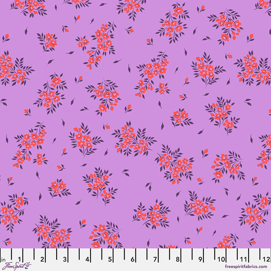 FreeSpirit Fabrics - True Colors 2025 - What a Ditz - Heliotrope  - PWTP253.HELIOTROPE - Sold by the Half Yard