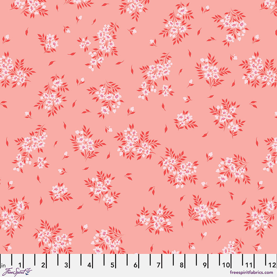 FreeSpirit Fabrics - True Colors 2025 - What a Ditz - Peachykeen  - PWTP253.PEACHYKEEN - Sold by the Half Yard