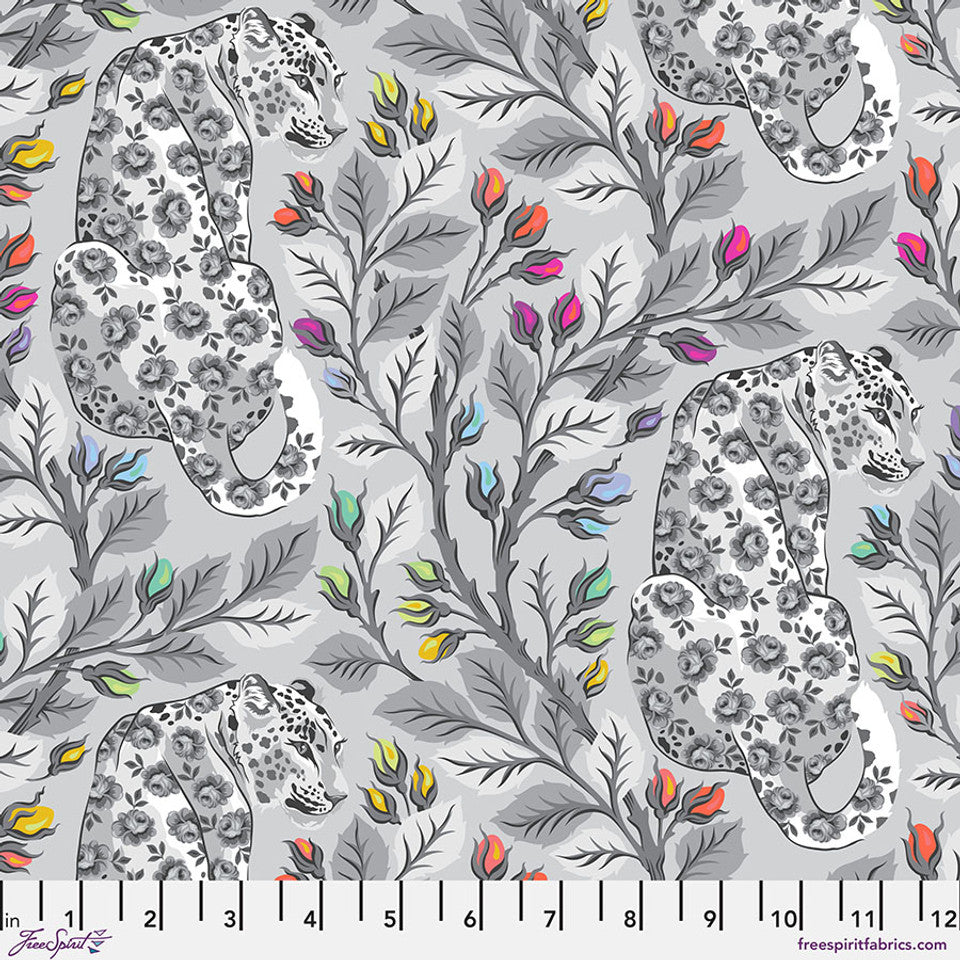 Pre-Order - FreeSpirit Fabrics - Graywork - Beautymark - Fog - PWTP257.FOG - Sold by the Half Yard