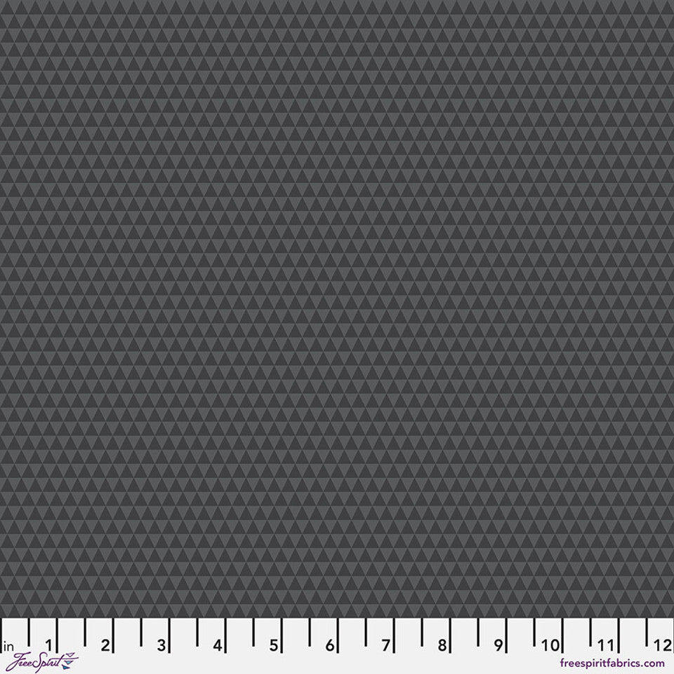 Pre-Order - FreeSpirit Fabrics - True Colors Graywork - Kinda Shady - Carbon - PWTP263.CARBON - Sold by the Half Yard