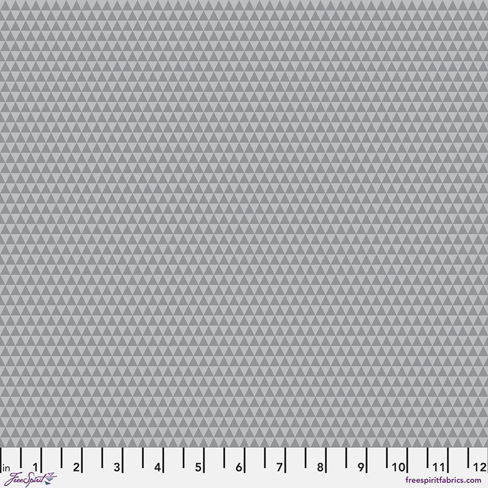 Pre-Order - FreeSpirit Fabrics - True Colors Graywork - Kindy Shady - Fog - PWTP263.FOG - Sold by the Half Yard