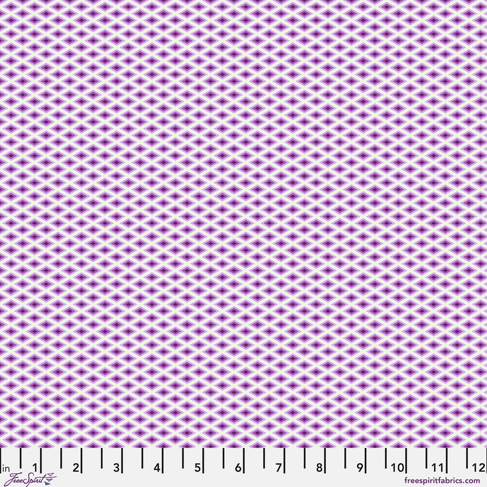 Pre-Order - FreeSpirit Fabrics - Floral Reef - Lighthouse Windows - Ultraviolet - PWTP273.ULTRAVIOLET - Sold by the Half Yard