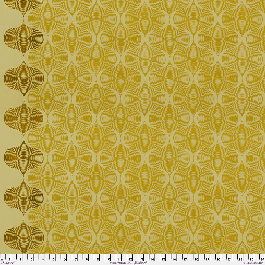 Valori Wells, Collection Grace, Mindful - Gold || Grace - PWVW037.GOLD - Sold by the Half Yard