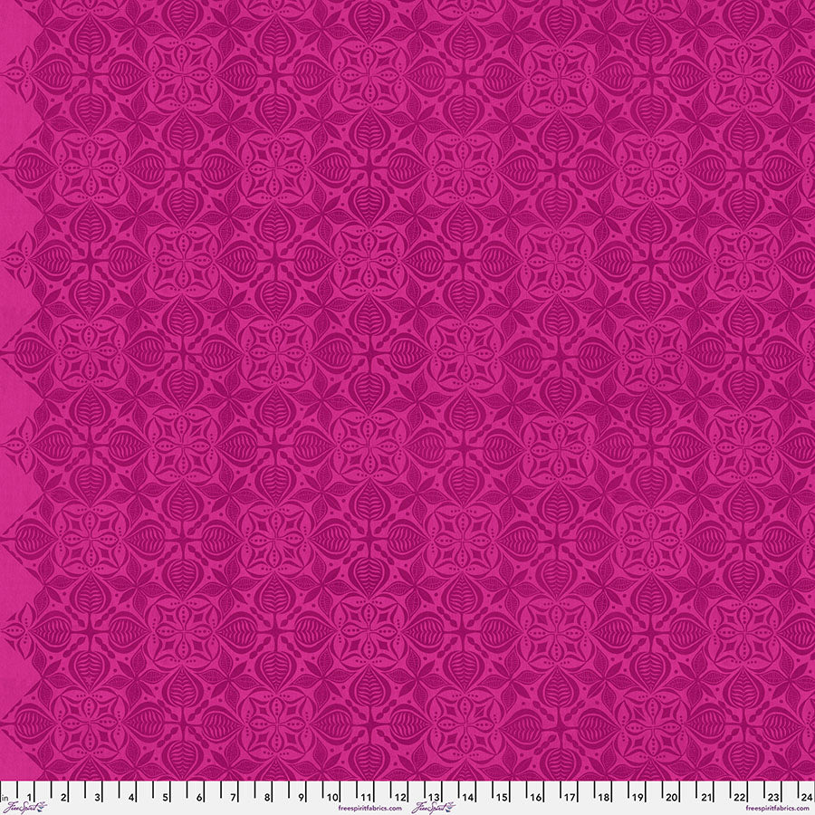 Valori Wells, Collection Grace, Curious - Plum || Grace - PWVW038.PLUM - Sold by the Half Yard
