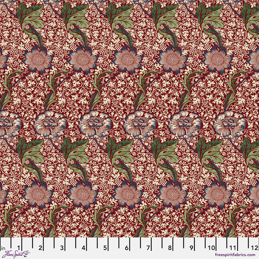 FreeSpirit Fabrics - The Oxford Holiday Collection - Kennet - Berry - PWWM129.BERRY - Sold by the Half Yard