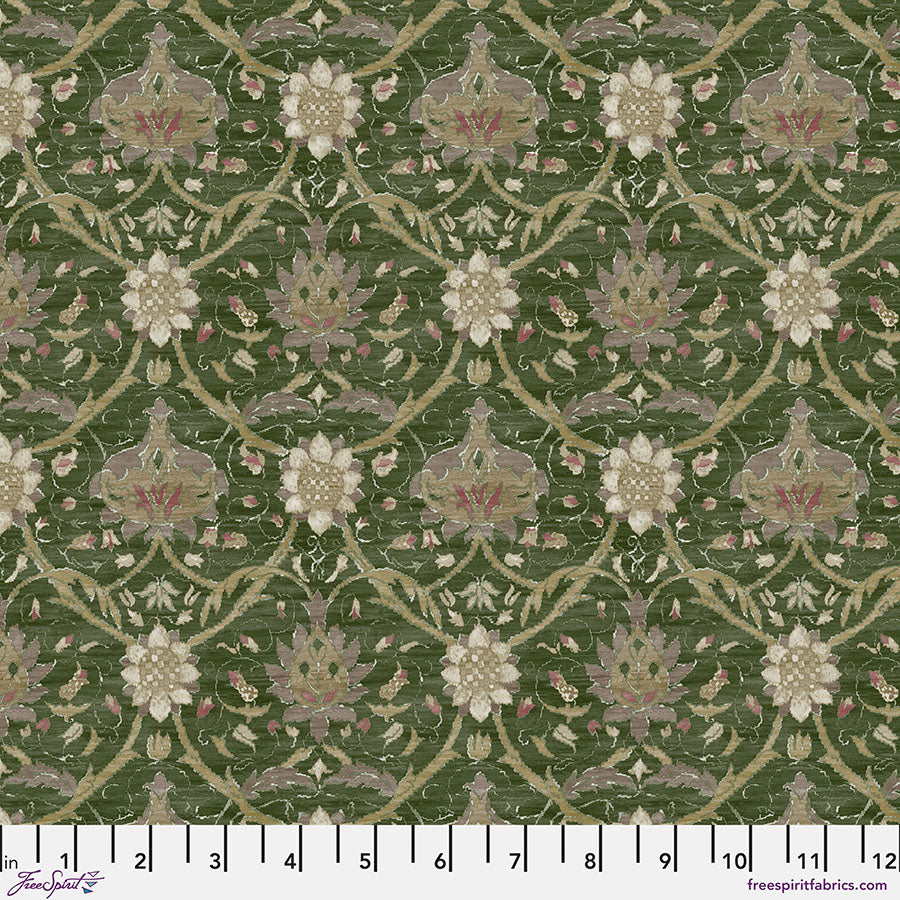 FreeSpirit Fabrics - The Oxford Holiday Collection - Medium Montreal - Forest - PWWM130.FOREST - Sold by the Half Yard