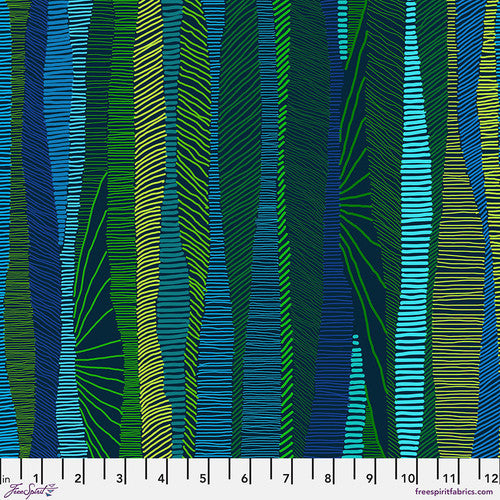 Freespirit Fabrics: Billy Reue -  Far & Away - Bluegrass || Architecture School PWWR033.BLUEGRASS