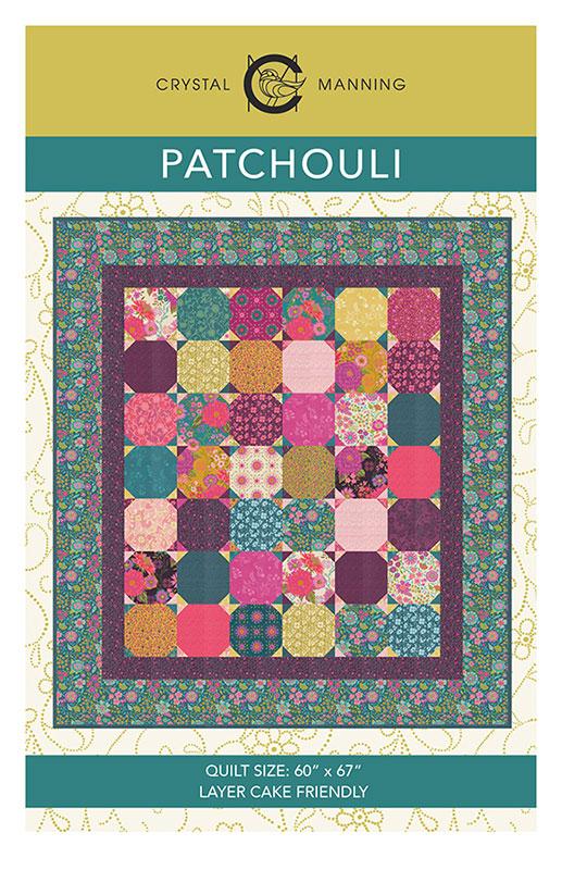 Patchouli Quilt Pattern by Crystal Manning of Moda Fabrics
