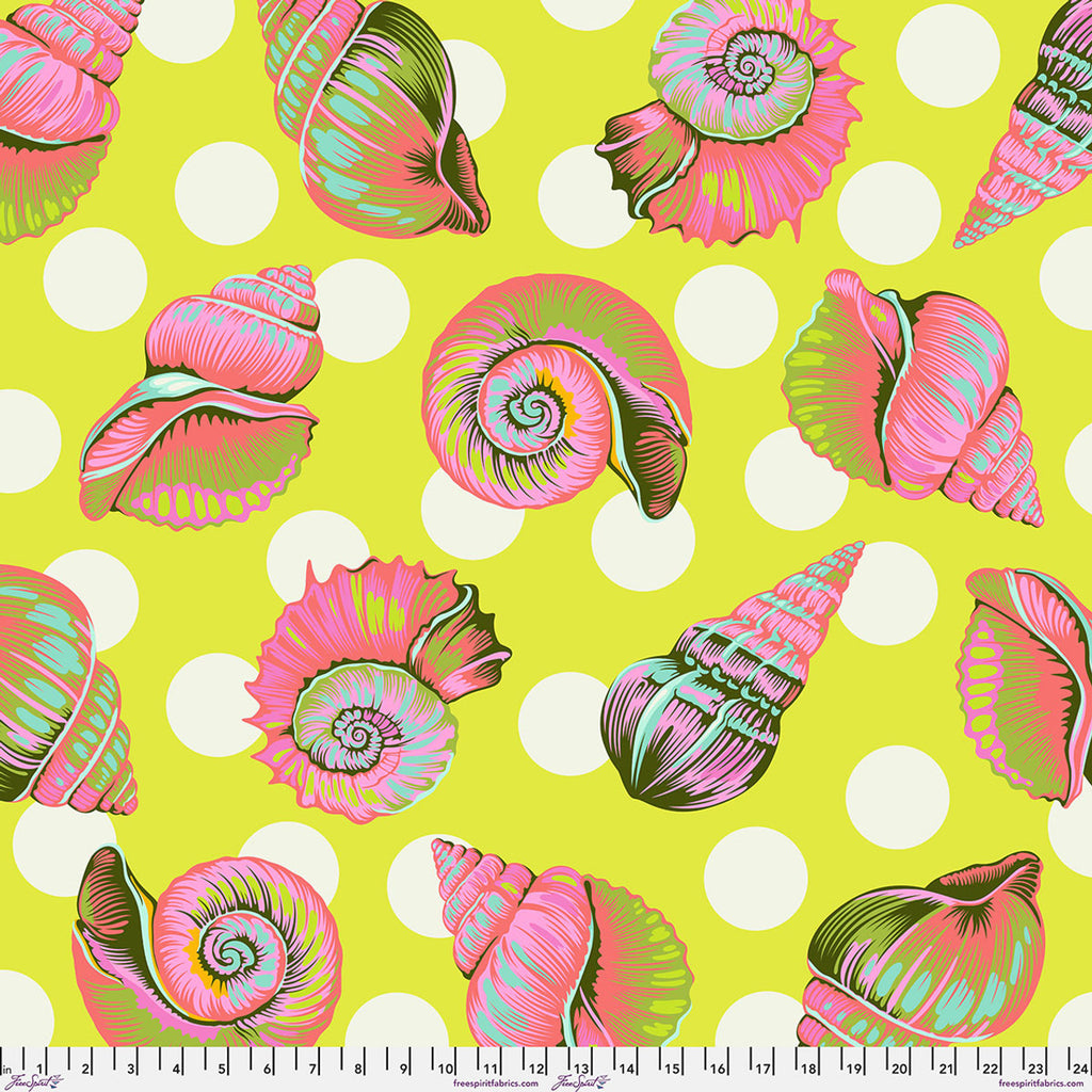 Pre-Order - FreeSpirit Fabrics - Floral Reef - 108" Wideback - Big Shelly - Seagrass - QBTP021.SEAGRASS - Sold by the Half Yard