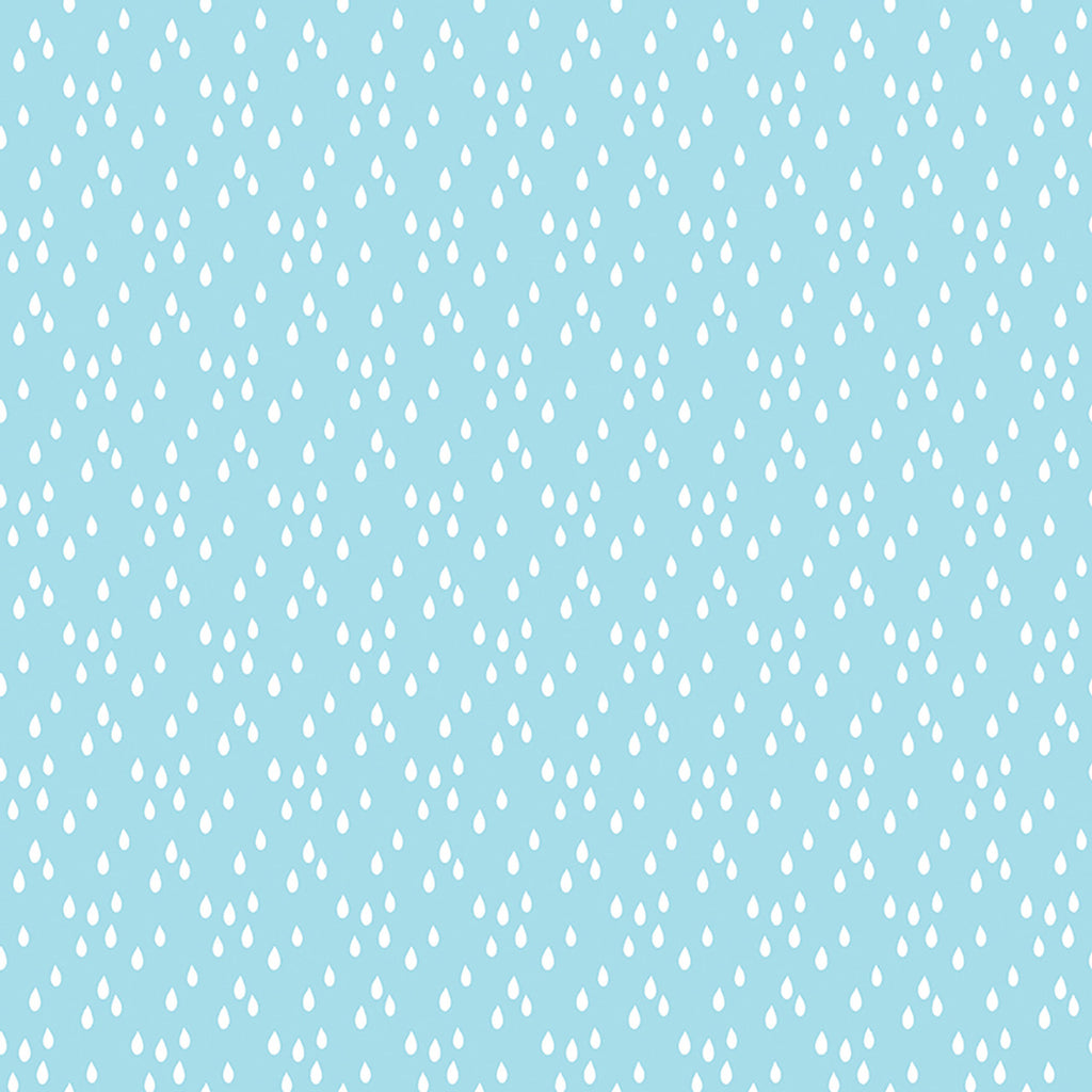 Riley Blake - Two by Two Noahs Ark - Rainy Day Sky - C16685-Sky - Sold by the Half Yard