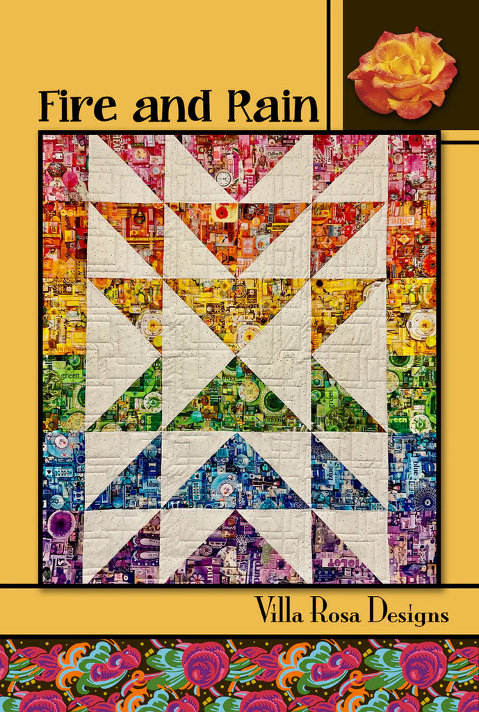 Villa Rosa Designs - Fire and Rain Quilt Pattern