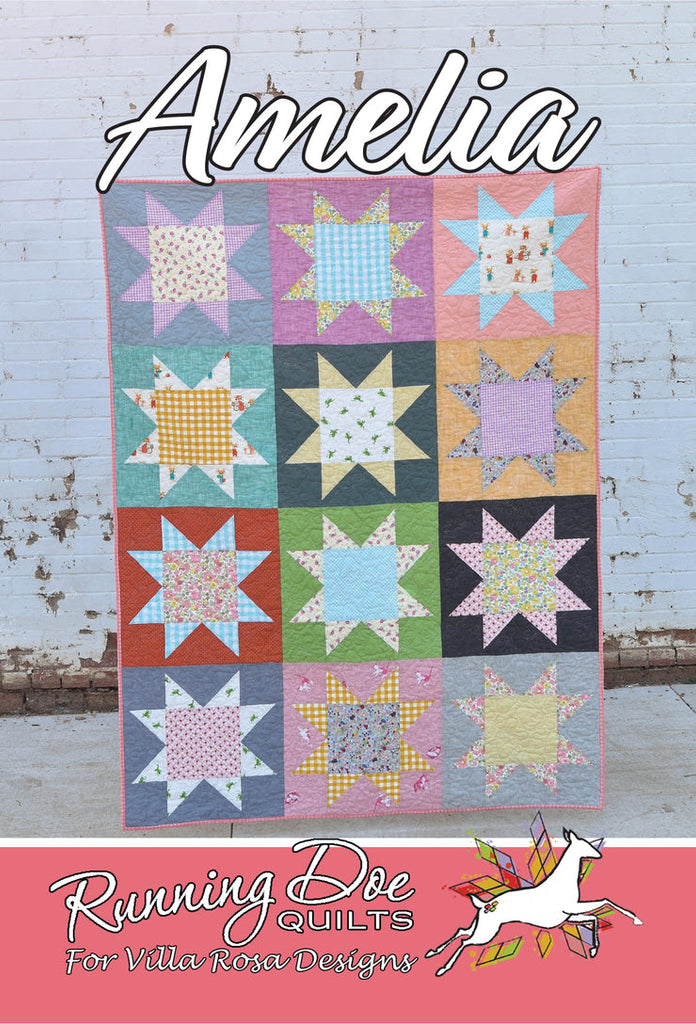 Villa Rosa Designs - Amelia by Running Doe Quilts