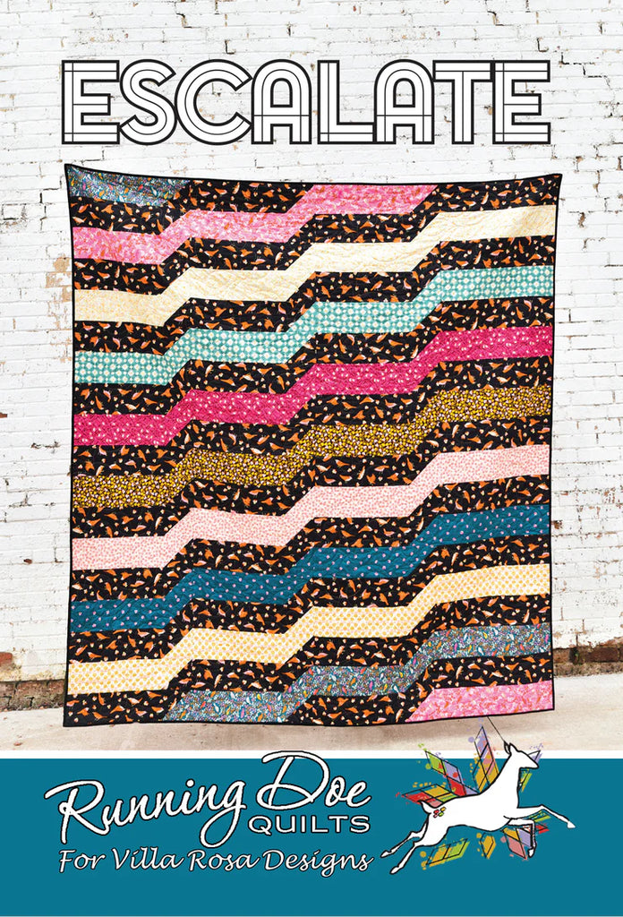 Villa Rose Designs - Escalate by Running Doe Quilts