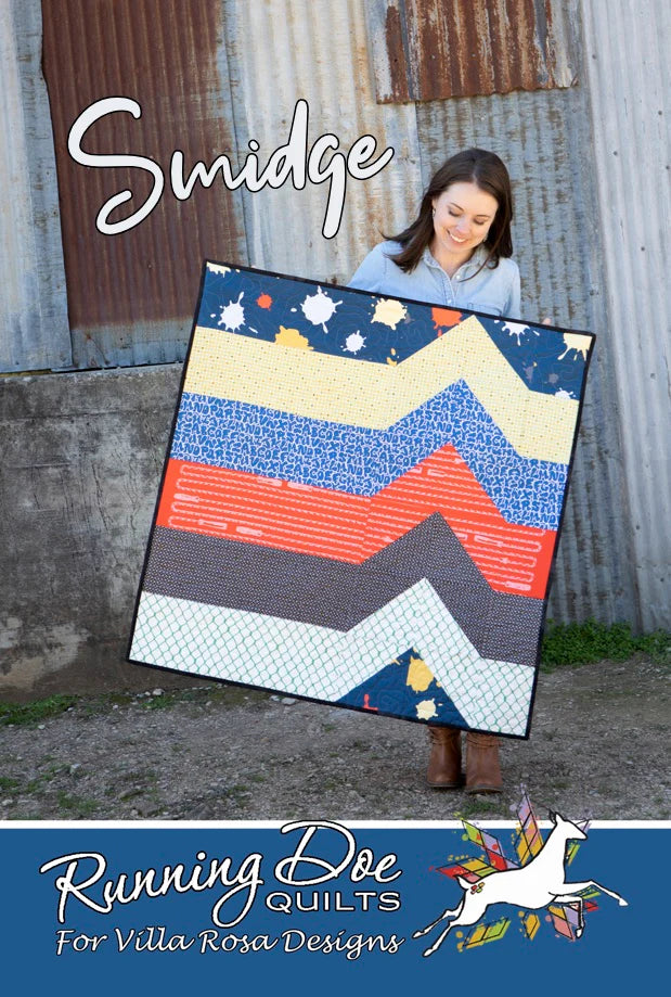 Villa Rosa Designs - Smidge Pattern by Running Doe Quilts