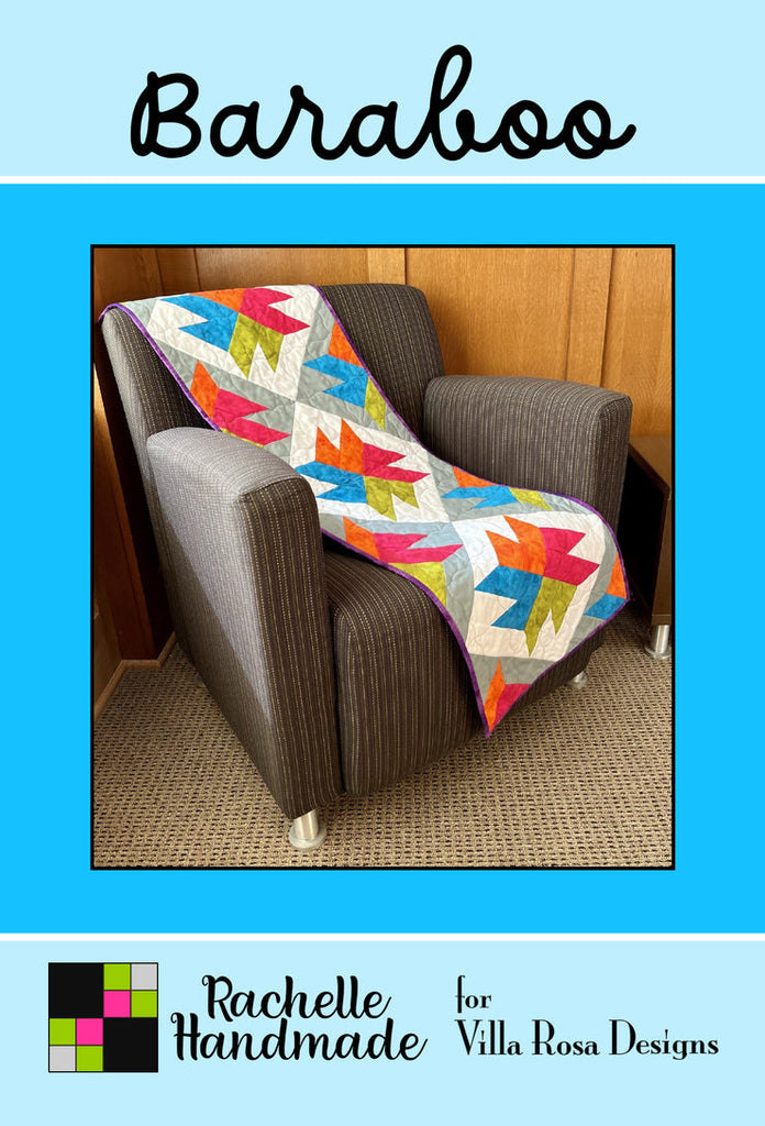 Villa Rosa Designs - Baraboo Table Runner Pattern by Rachelle Handmade