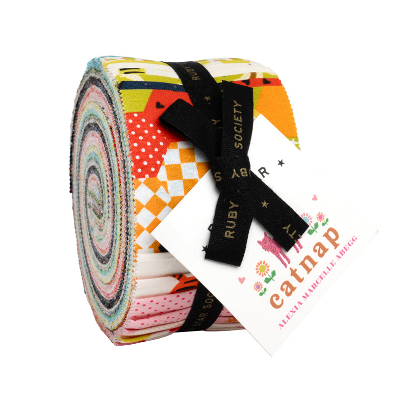 Ruby Star Society - Catnap - Jelly Roll Fabric Strips
