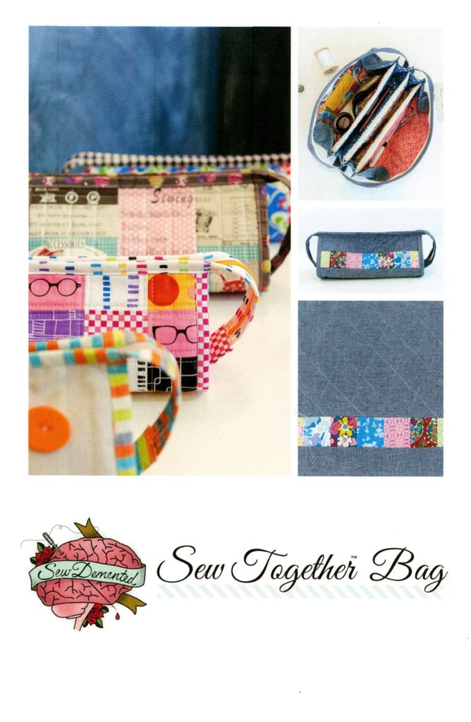 Sew Together Bag Pattern from Sew Demented - SDE09