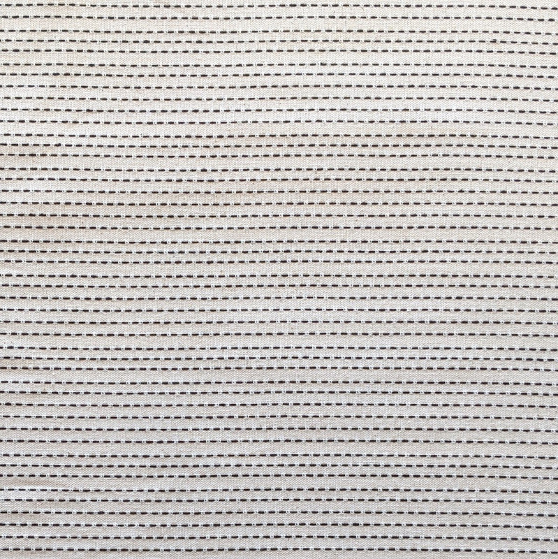 Sashiko Stitched Cotton SIM-01-AA - Ecru