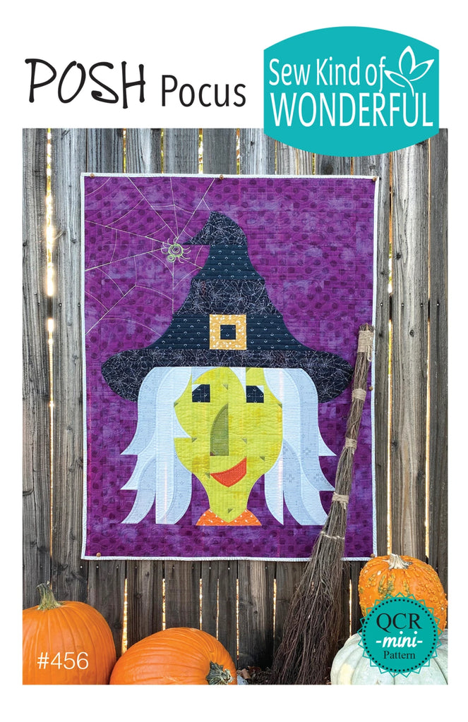 Posh Pocus Quilt Pattern by Jenny Pedigo of Sew Kind of Wonderful  - SKW456