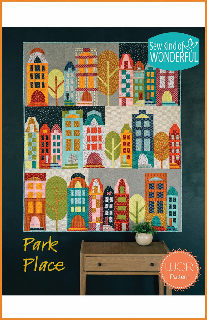 Park Place Quilt Pattern from Sew Kind of Wonderful - SKW490