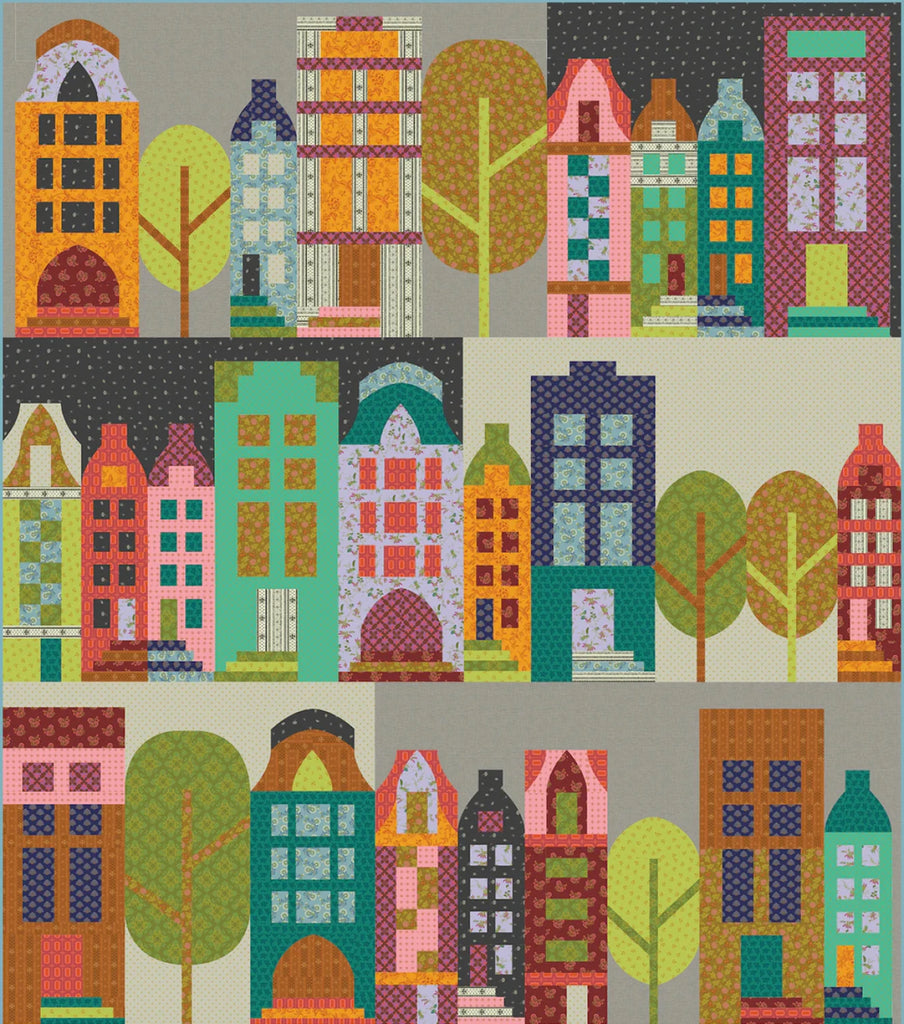 Park Place Quilt Pattern from Sew Kind of Wonderful - SKW490